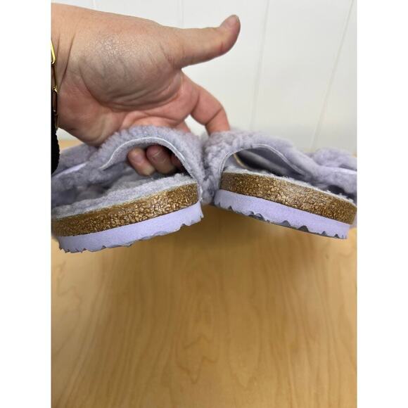 Birkenstock Arizona Big Buckle in Teddy Old Rose (Lavender) Size 41 (10-10.5 US) - Picture 10 of 11